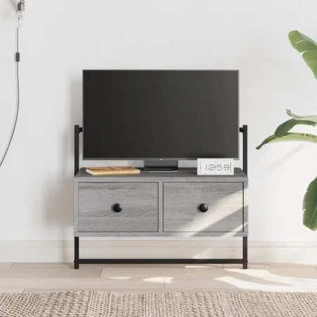 Wall-mounted TV stand in gray Sonoma engineered wood, 60.5x30x51 cm by vidaXL, TV Furniture - Ref: Foro24-833456, Price: 40,1...