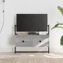 Wall-mounted TV stand in gray Sonoma engineered wood, 60.5x30x51 cm by vidaXL, TV Furniture - Ref: Foro24-833456, Price: 40,1...
