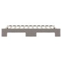 Trundle sofa bed taupe gray fabric 100x200 cm by vidaXL, Beds and slatted bases - Ref: Foro24-3197434, Price: 271,77 €, Disco...