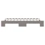 Trundle sofa bed taupe gray fabric 100x200 cm by vidaXL, Beds and slatted bases - Ref: Foro24-3197434, Price: 267,74 €, Disco...