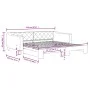 Trundle sofa bed taupe gray fabric 100x200 cm by vidaXL, Beds and slatted bases - Ref: Foro24-3197434, Price: 267,74 €, Disco...