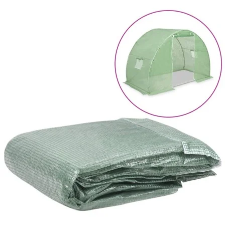 Green greenhouse replacement cover (4.5 m²) 300x150x200 cm by vidaXL, Gardening - Ref: Foro24-316428, Price: 37,86 €, Discoun...