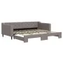 Sofá cama nido tela gris taupe 90x200 cm de vidaXL, Camas y somieres - Ref: Foro24-3197429, Precio: 250,46 €, Descuento: %