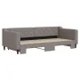 Sofá cama nido tela gris taupe 90x200 cm de vidaXL, Camas y somieres - Ref: Foro24-3197429, Precio: 250,46 €, Descuento: %