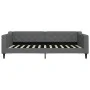 Sofá cama nido tela gris oscuro 100x200 cm de vidaXL, Camas y somieres - Ref: Foro24-3197432, Precio: 261,49 €, Descuento: %