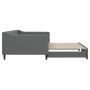 Trundle sofa bed dark gray fabric 100x200 cm by vidaXL, Beds and slatted bases - Ref: Foro24-3197432, Price: 261,06 €, Discou...
