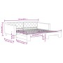 Trundle sofa bed dark gray fabric 100x200 cm by vidaXL, Beds and slatted bases - Ref: Foro24-3197432, Price: 261,06 €, Discou...