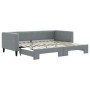 Sofá cama nido tela gris claro 90x200 cm de vidaXL, Camas y somieres - Ref: Foro24-3196578, Precio: 234,78 €, Descuento: %