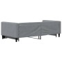 Sofá cama nido tela gris claro 90x200 cm de vidaXL, Camas y somieres - Ref: Foro24-3196578, Precio: 234,78 €, Descuento: %