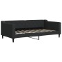 Sofá cama nido tela negro 90x190 cm de vidaXL, Camas y somieres - Ref: Foro24-3197438, Precio: 245,81 €, Descuento: %