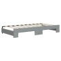 Sofá cama nido tela gris claro 90x190 cm de vidaXL, Camas y somieres - Ref: Foro24-3197436, Precio: 246,11 €, Descuento: %