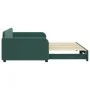 Sofá cama nido terciopelo verde oscuro 100x200 cm de vidaXL, Camas y somieres - Ref: Foro24-3196938, Precio: 263,24 €, Descue...