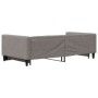 Trundle sofa bed taupe gray fabric 100x200 cm by vidaXL, Beds and slatted bases - Ref: Foro24-3196586, Price: 260,13 €, Disco...