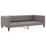 Ausziehbares Schlafsofa, taupegrauer Stoff, 100 x 200 cm von vidaXL, Betten und Lattenroste - Ref: Foro24-3196586, Preis: 261...