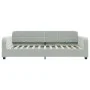 Sofá cama nido terciopelo gris claro 100x200 cm de vidaXL, Camas y somieres - Ref: Foro24-3196936, Precio: 310,73 €, Descuent...
