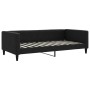 Sofá cama nido tela negro 100x200 cm de vidaXL, Camas y somieres - Ref: Foro24-3196585, Precio: 265,46 €, Descuento: %