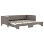 Ausziehbares Schlafsofa, taupegrauer Stoff, 90 x 200 cm von vidaXL, Betten und Lattenroste - Ref: Foro24-3196581, Preis: 249,...