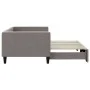 Sofá cama nido tela gris taupe 90x200 cm de vidaXL, Camas y somieres - Ref: Foro24-3196581, Precio: 249,78 €, Descuento: %