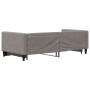 Ausziehbares Schlafsofa, taupegrauer Stoff, 90 x 200 cm von vidaXL, Betten und Lattenroste - Ref: Foro24-3196581, Preis: 249,...