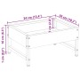Comedero para Aves Plateado 80 x 28 x 13.5 cm Acero Galvanizado