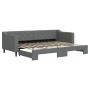 Sofá cama nido tela gris oscuro 80x200 cm de vidaXL, Camas y somieres - Ref: Foro24-3197422, Precio: 249,39 €, Descuento: %