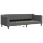Sofá cama nido tela gris oscuro 80x200 cm de vidaXL, Camas y somieres - Ref: Foro24-3197422, Precio: 249,39 €, Descuento: %