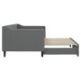 Sofá cama nido tela gris oscuro 80x200 cm de vidaXL, Camas y somieres - Ref: Foro24-3197422, Precio: 249,39 €, Descuento: %