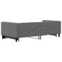 Trundle sofa bed dark gray fabric 90x200 cm by vidaXL, Beds and slatted bases - Ref: Foro24-3196579, Price: 234,03 €, Discoun...