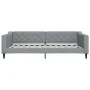 Ausziehbares Schlafsofa aus hellgrauem Stoff, 100 x 200 cm von vidaXL, Betten und Lattenroste - Ref: Foro24-3197431, Preis: 2...