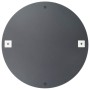 Espejo de pared con luces LED redondo de vidrio