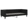 Ausziehbares Schlafsofa aus schwarzem Stoff, 90 x 200 cm von vidaXL, Betten und Lattenroste - Ref: Foro24-3196580, Preis: 249...