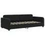 Sofá cama nido terciopelo negro 90x190 cm de vidaXL, Camas y somieres - Ref: Foro24-3196944, Precio: 245,09 €, Descuento: %
