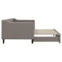 Sofá cama nido tela gris taupe 80x200 cm de vidaXL, Camas y somieres - Ref: Foro24-3197424, Precio: 244,63 €, Descuento: %