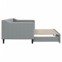 Sofá cama nido tela gris claro 80x200 cm de vidaXL, Camas y somieres - Ref: Foro24-3197421, Precio: 246,37 €, Descuento: %