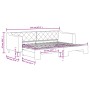 Sofá cama nido tela gris claro 80x200 cm de vidaXL, Camas y somieres - Ref: Foro24-3197421, Precio: 246,37 €, Descuento: %