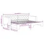 Trundle sofa bed light gray fabric 80x200 cm by vidaXL, Beds and slatted bases - Ref: Foro24-3197421, Price: 246,85 €, Discou...