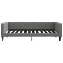 Ausziehbares Schlafsofa aus dunkelgrauem Stoff, 100 x 200 cm von vidaXL, Betten und Lattenroste - Ref: Foro24-3196584, Preis:...
