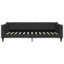 Ausziehbares Schlafsofa aus schwarzem Stoff, 100 x 200 cm von vidaXL, Betten und Lattenroste - Ref: Foro24-3197433, Preis: 25...