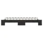Trundle sofa bed black fabric 100x200 cm by vidaXL, Beds and slatted bases - Ref: Foro24-3197433, Price: 259,05 €, Discount: %