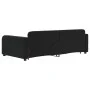 Black velvet trundle sofa bed 100x200 cm by vidaXL, Beds and slatted bases - Ref: Foro24-3196940, Price: 275,78 €, Discount: %