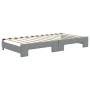 Sofá cama nido tela gris claro 100x200 cm de vidaXL, Camas y somieres - Ref: Foro24-3196583, Precio: 217,96 €, Descuento: %
