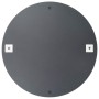 Espejo de pared con luces LED redondo de vidrio