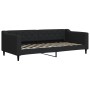 Sofá cama nido tela negro 90x200 cm de vidaXL, Camas y somieres - Ref: Foro24-3197428, Precio: 254,14 €, Descuento: %