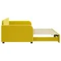 Ausziehbares Schlafsofa aus gelbem Samt, 90 x 200 cm von vidaXL, Betten und Lattenroste - Ref: Foro24-3196934, Preis: 248,53 ...