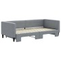 Sofá cama nido tela gris claro 90x190 cm de vidaXL, Camas y somieres - Ref: Foro24-3196588, Precio: 278,19 €, Descuento: %
