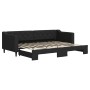 Sofá cama nido tela negro 80x200 cm de vidaXL, Camas y somieres - Ref: Foro24-3197423, Precio: 246,91 €, Descuento: %
