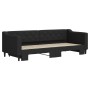 Sofá cama nido tela negro 80x200 cm de vidaXL, Camas y somieres - Ref: Foro24-3197423, Precio: 246,91 €, Descuento: %