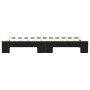 Sofá cama nido tela negro 80x200 cm de vidaXL, Camas y somieres - Ref: Foro24-3197423, Precio: 246,91 €, Descuento: %