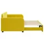 Sofá cama nido terciopelo amarillo 80x200 cm de vidaXL, Camas y somieres - Ref: Foro24-3196927, Precio: 238,47 €, Descuento: %