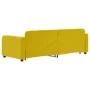 Yellow velvet trundle sofa bed 80x200 cm by vidaXL, Beds and slatted bases - Ref: Foro24-3196927, Price: 238,47 €, Discount: %